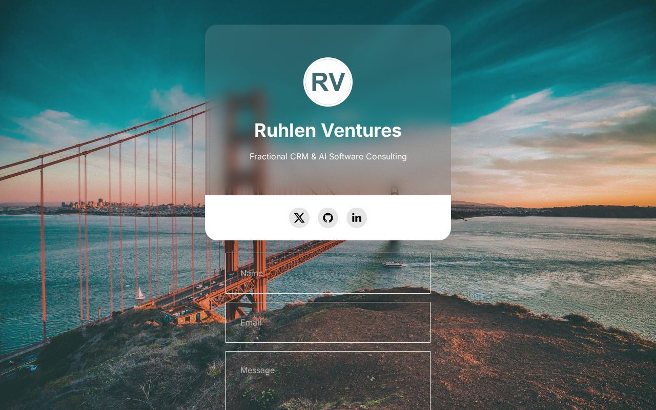 George Ruhlen Ruhlen Ventures